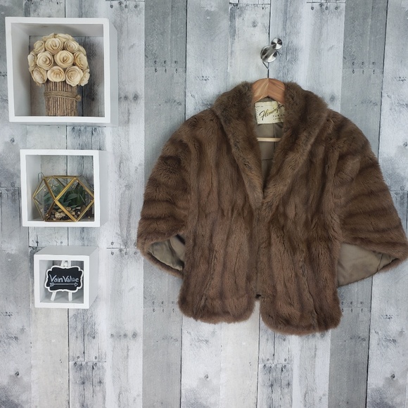 Flemington Fur |Vintage Russian Squirrel Fur Stole - Picture 1 of 4